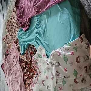 SALE...BUNDLE OF 6 KNIT DRESSES-24 MONTHS AND 2T